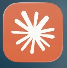 Icono naranja de la app de Claude